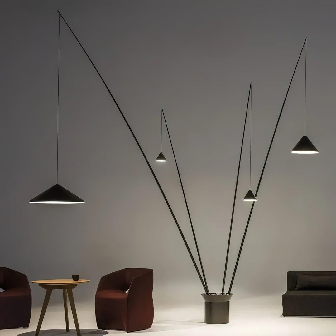 Canorara Multi-Arm Zwart vloerlamp