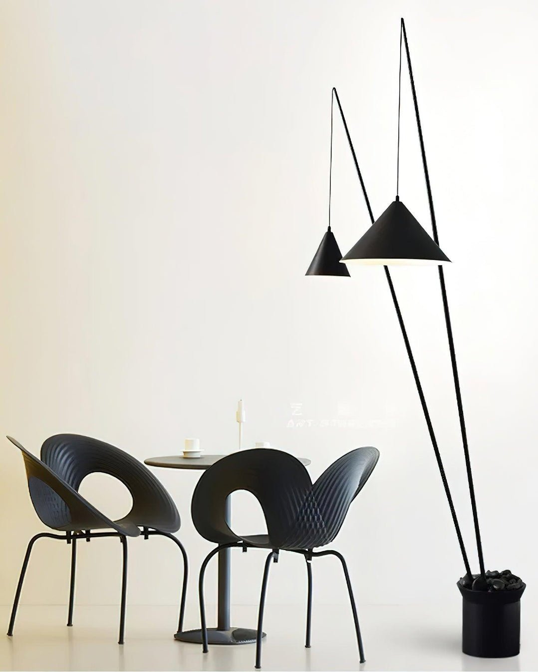 Canorara Multi-Arm Zwart vloerlamp