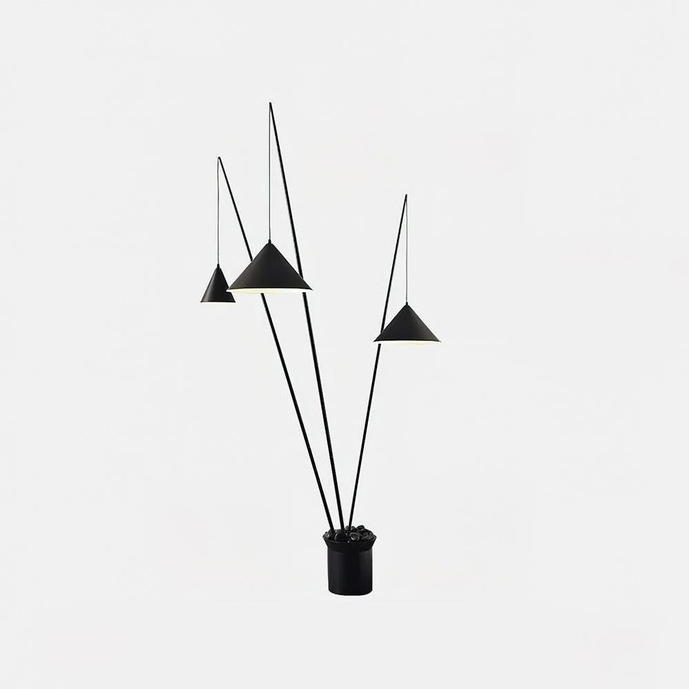Canorara Multi-Arm Zwart vloerlamp