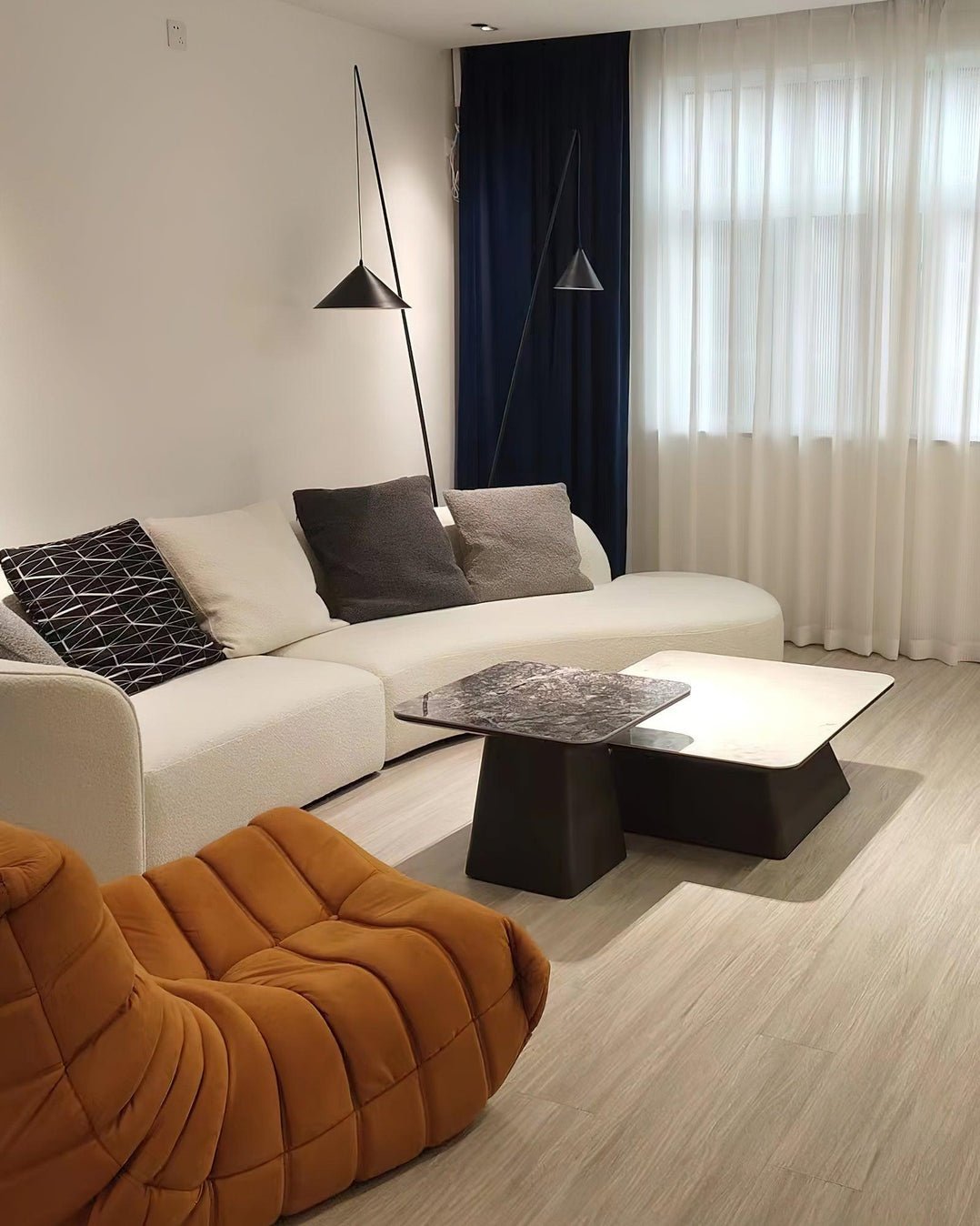 Canorara Multi-Arm Zwart vloerlamp