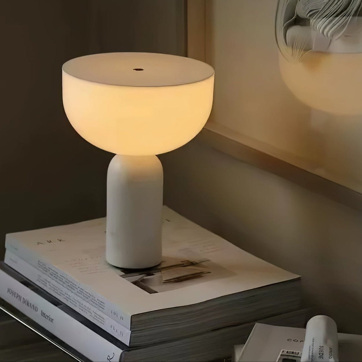 Vicky Minimalistische tafellamp van marmer