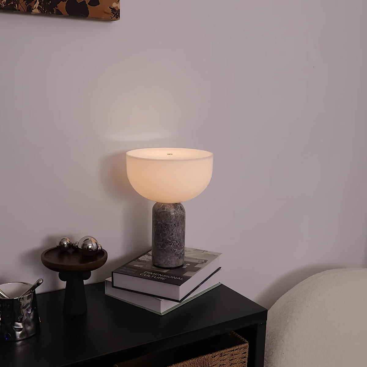 Vicky Minimalistische tafellamp van marmer