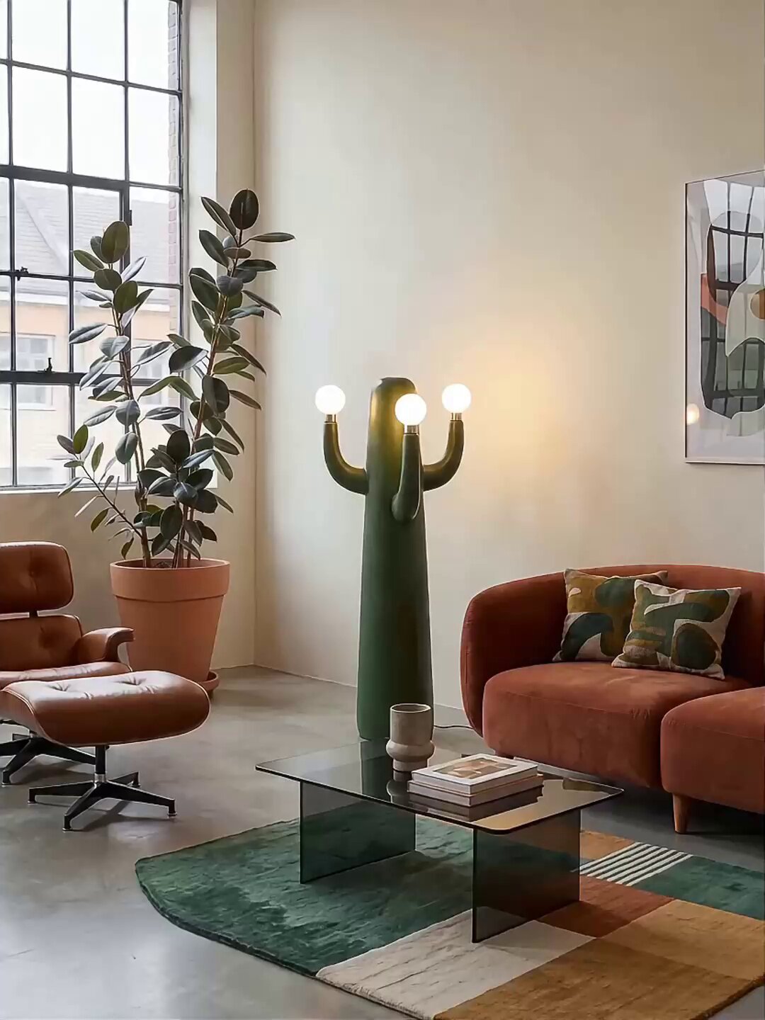 Solenna Art Cactus vloerlamp