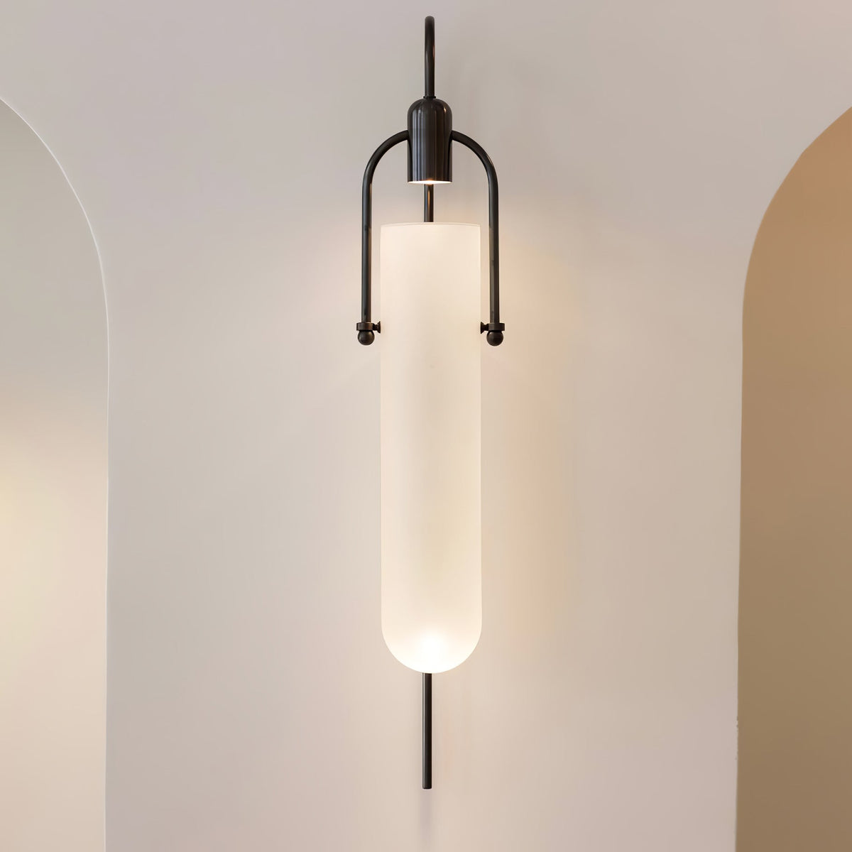Liororaya wandlamp Arc glas Modern