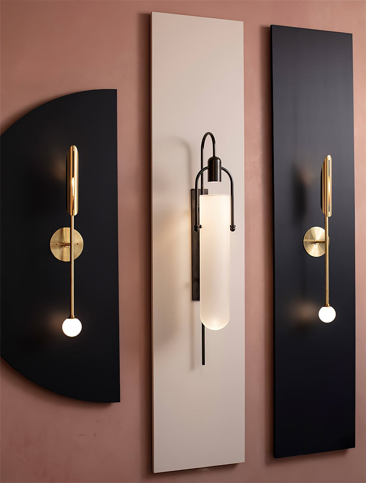 Liororaya wandlamp Arc glas Modern