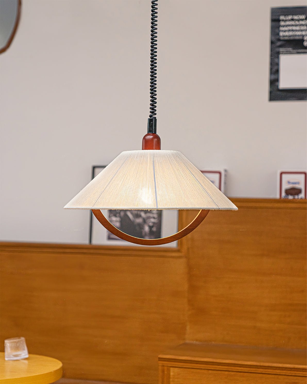 Syraeen Premium Noordse kunst houten hanglamp