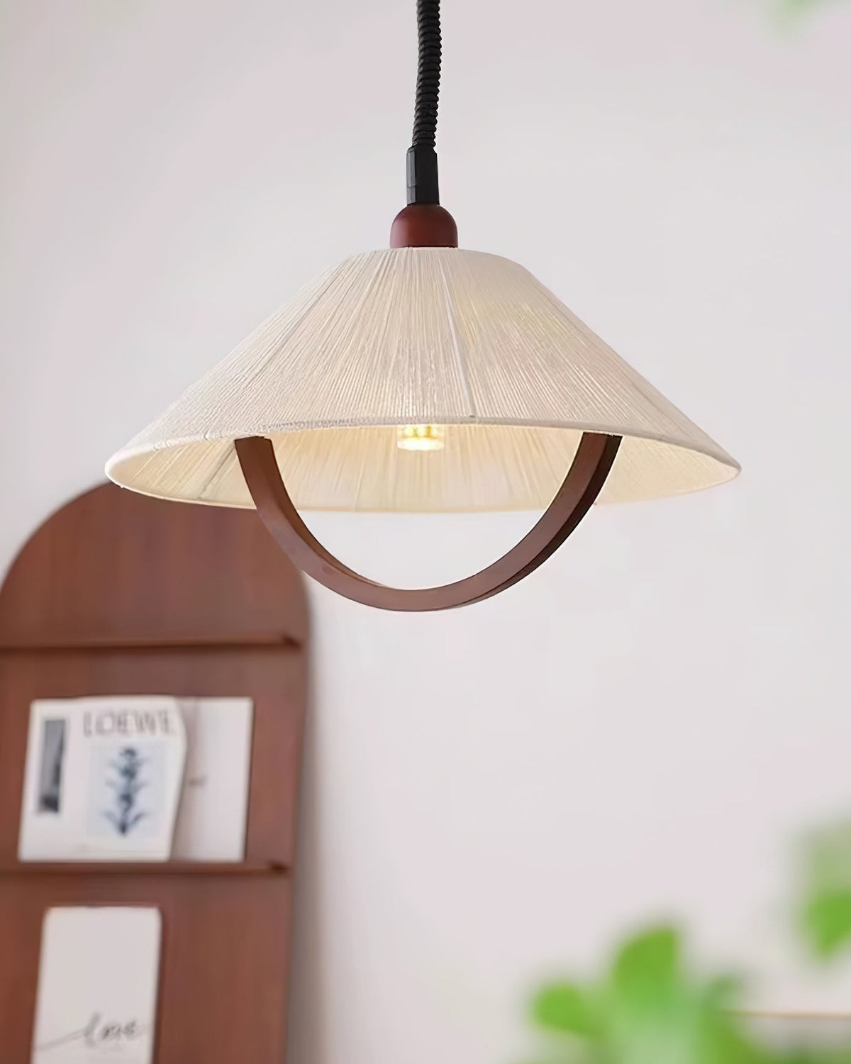 Syraeen Premium Noordse kunst houten hanglamp