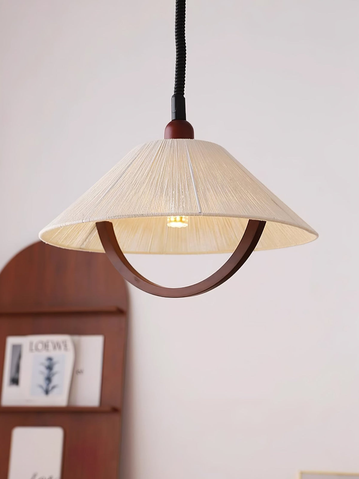 Syraeen Premium Noordse kunst houten hanglamp