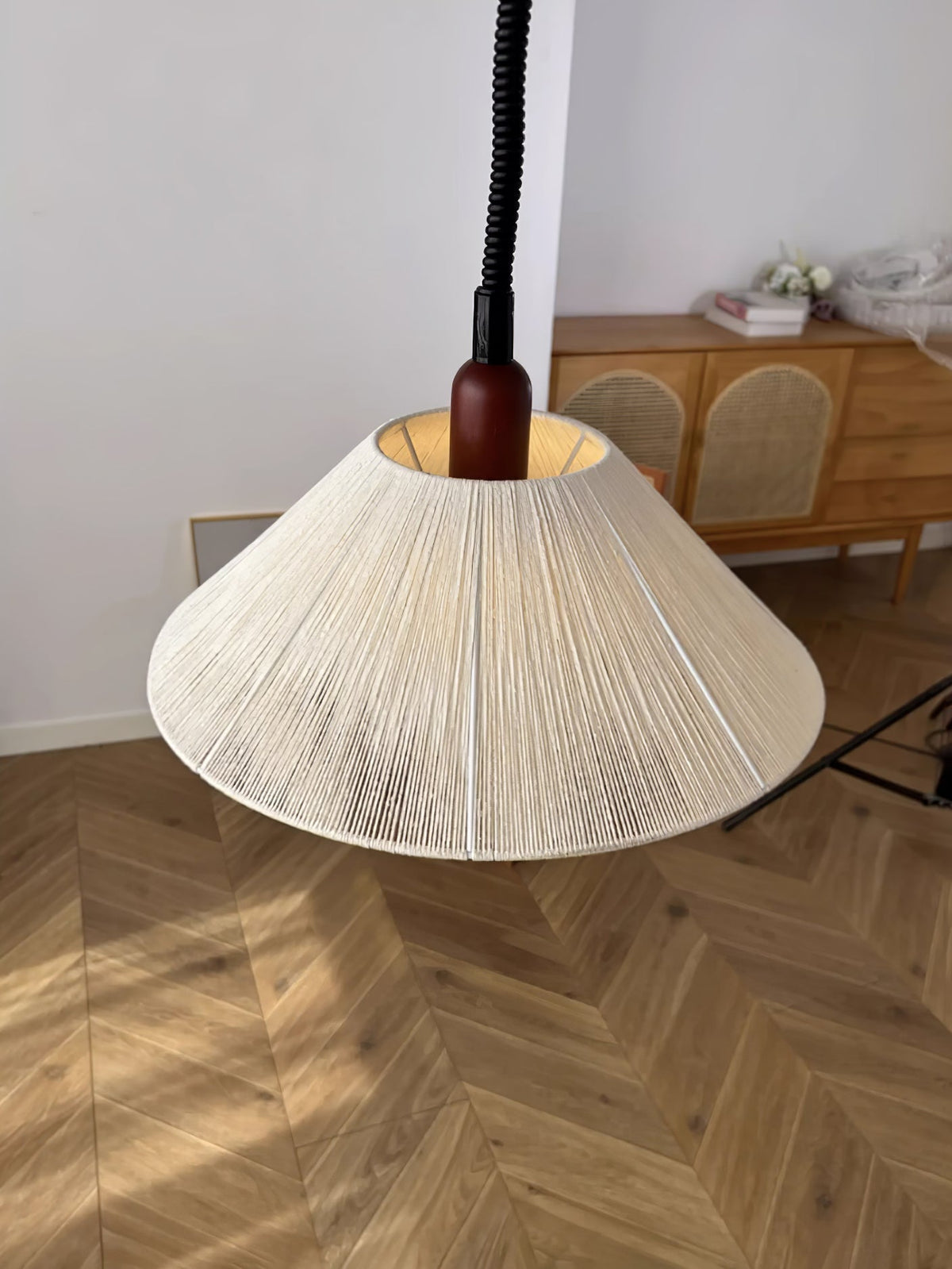 Syraeen Premium Noordse kunst houten hanglamp