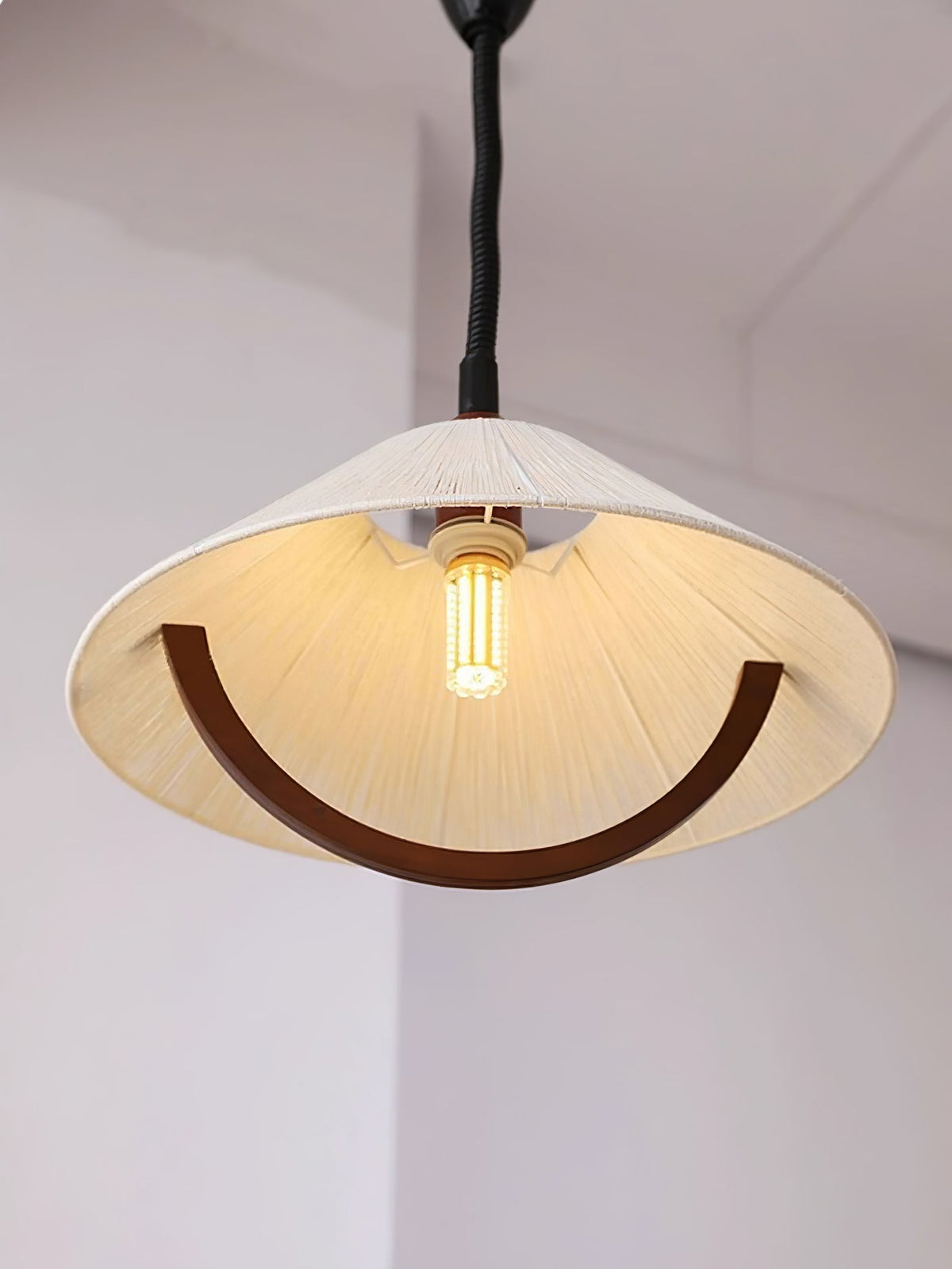 Syraeen Premium Noordse kunst houten hanglamp