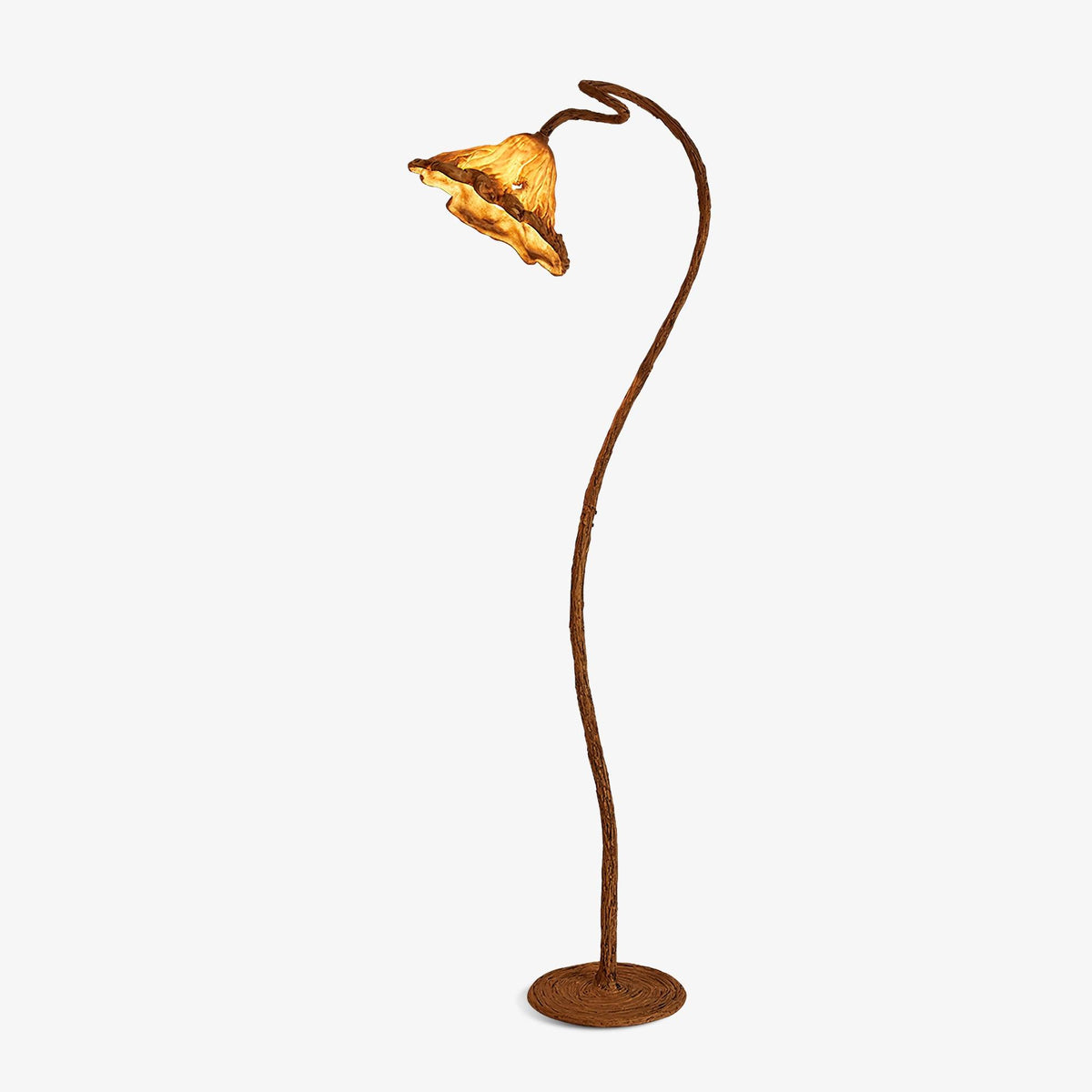 Ailo vloerlamp van natuurlijke hars