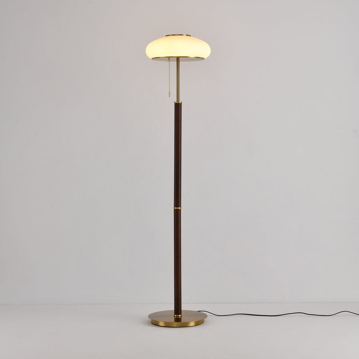 Lioralelia Vintage glas vloerlamp