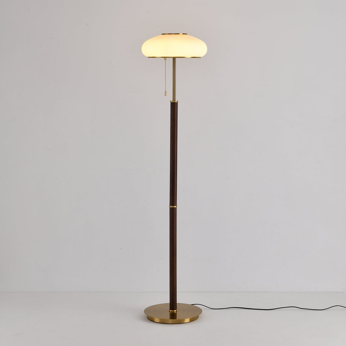 Lioralelia Vintage glas vloerlamp