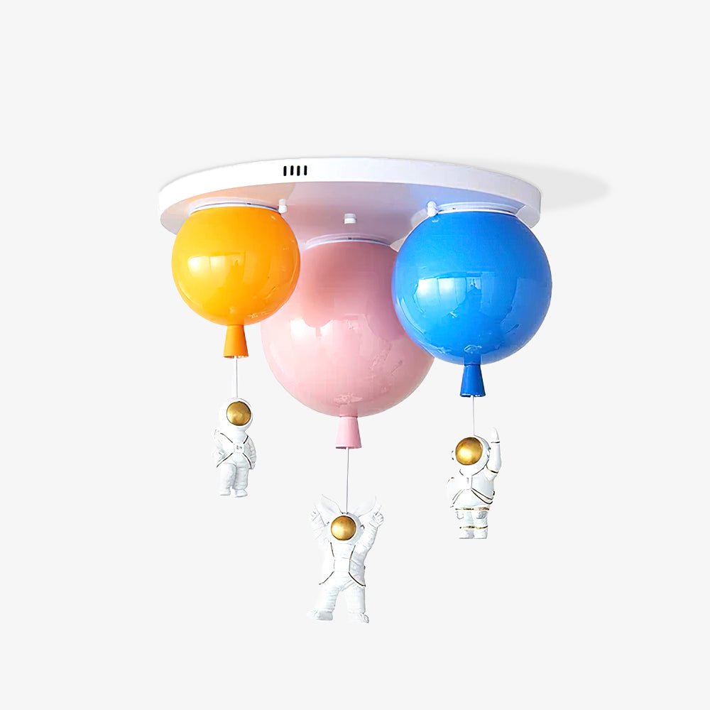 Lumanelle plafondlamp Astronaut Glossy Balloon voor kinderkamer