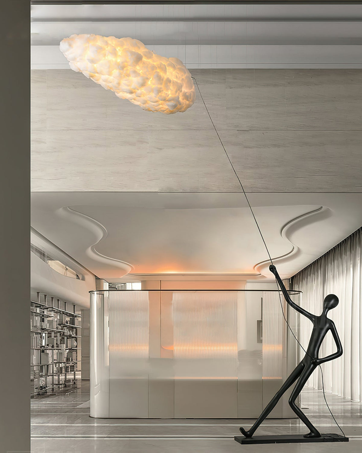 Cildes hanglamp van katoen