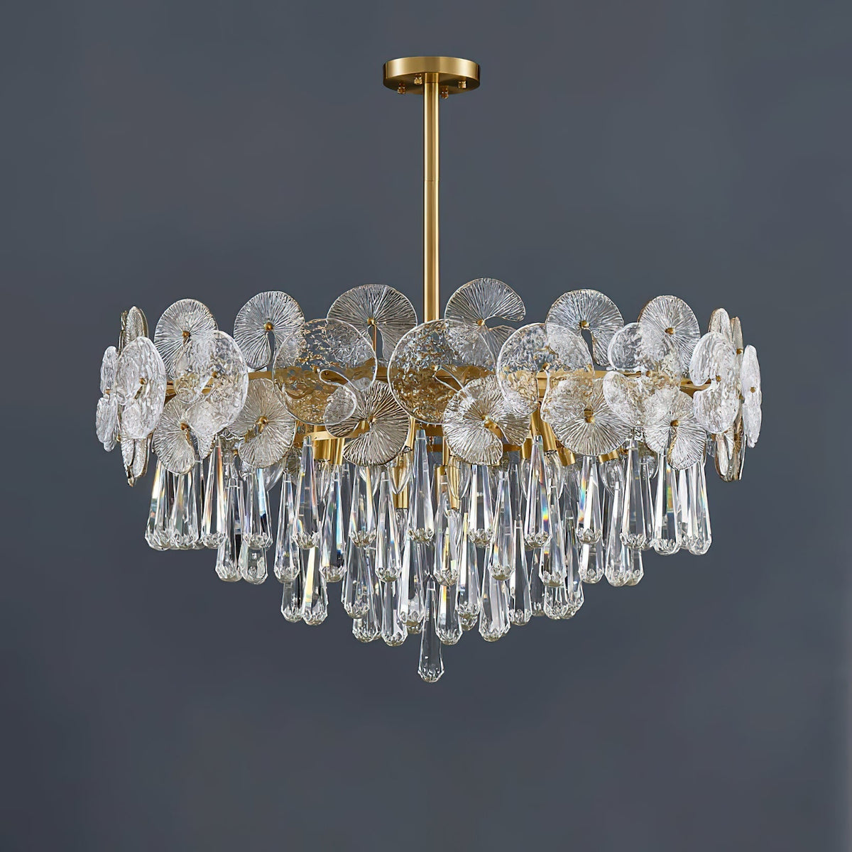 Caeluvyo Postmodern luxe elegantie Kristallen Kroonluchter