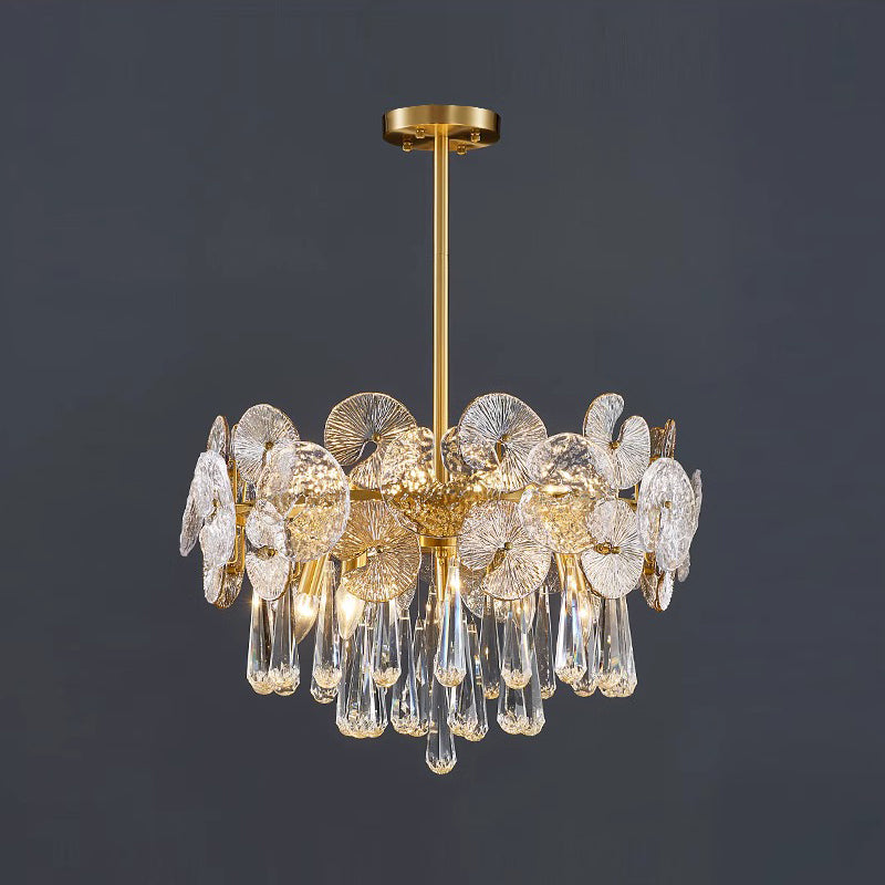 Caeluvyo Postmodern luxe elegantie Kristallen Kroonluchter
