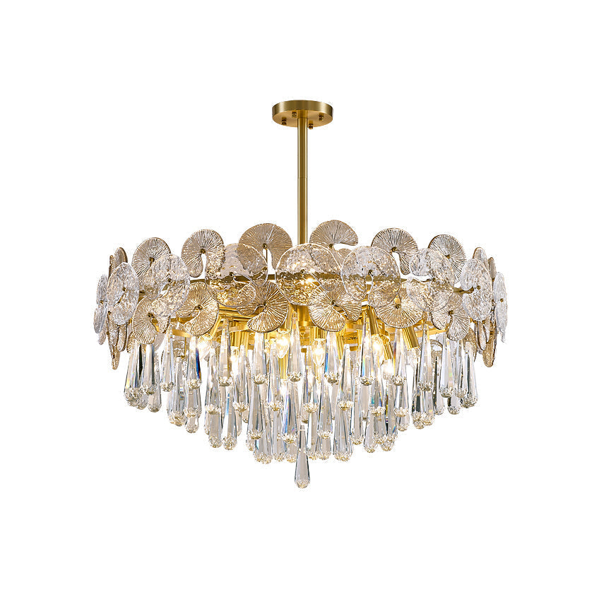 Caeluvyo Postmodern luxe elegantie Kristallen Kroonluchter
