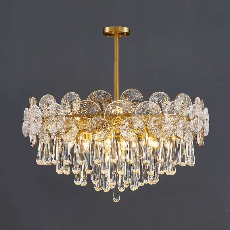 Caeluvyo Postmodern luxe elegantie Kristallen Kroonluchter