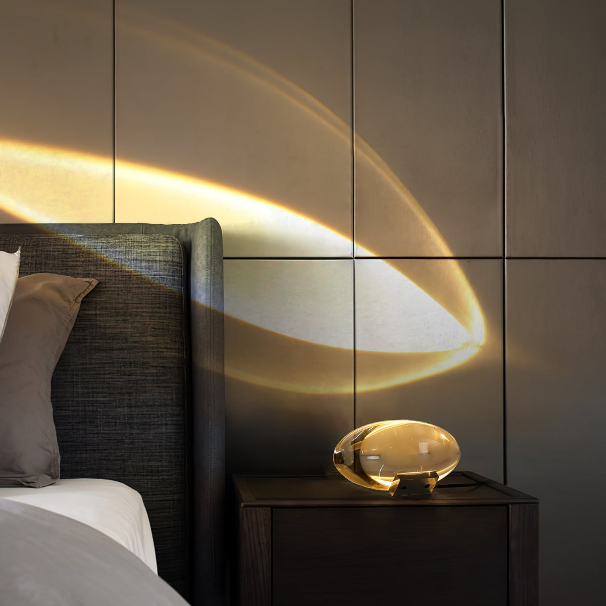 Solarece Kristal Minimalistische tafellamp