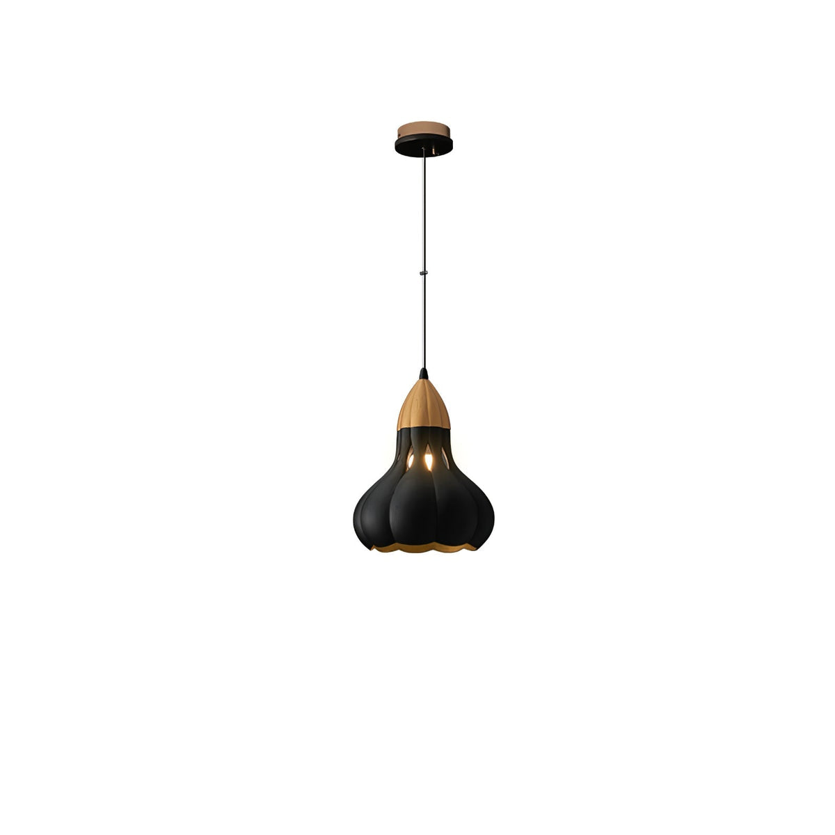 Arraeion individuele creativiteit hanglamp van hout
