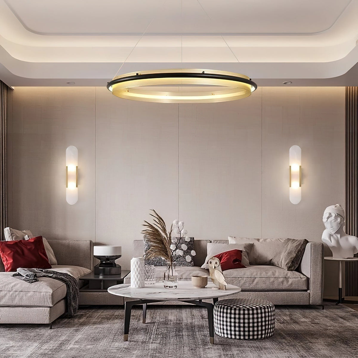 Himinuvyo moderne minimalistische kroonluchter met LED