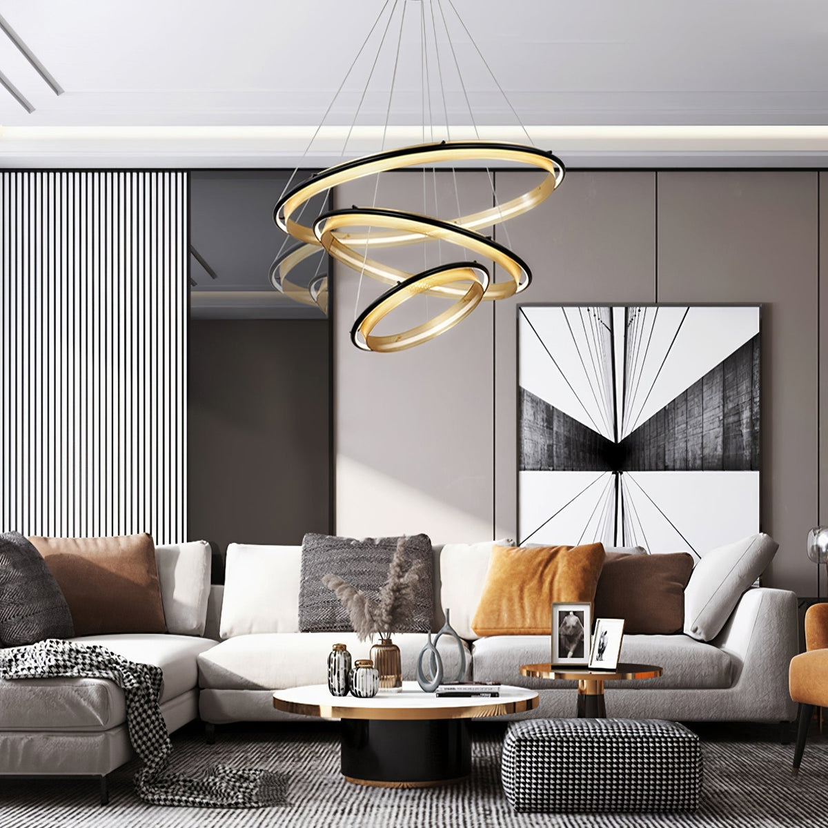 Himinuvyo moderne minimalistische kroonluchter met LED