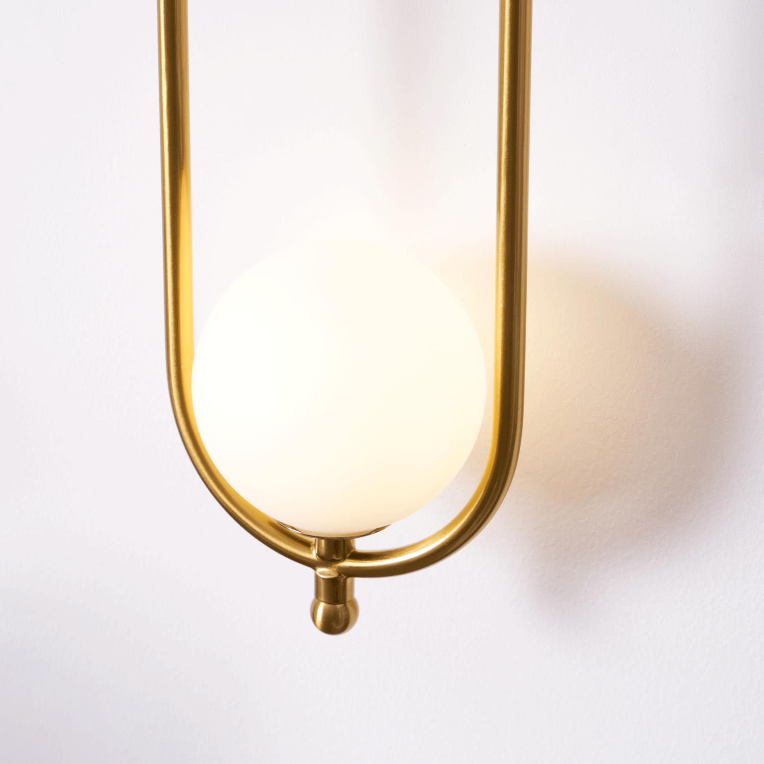 Cumirisra moderne minimalistische wandlamp van messing glas