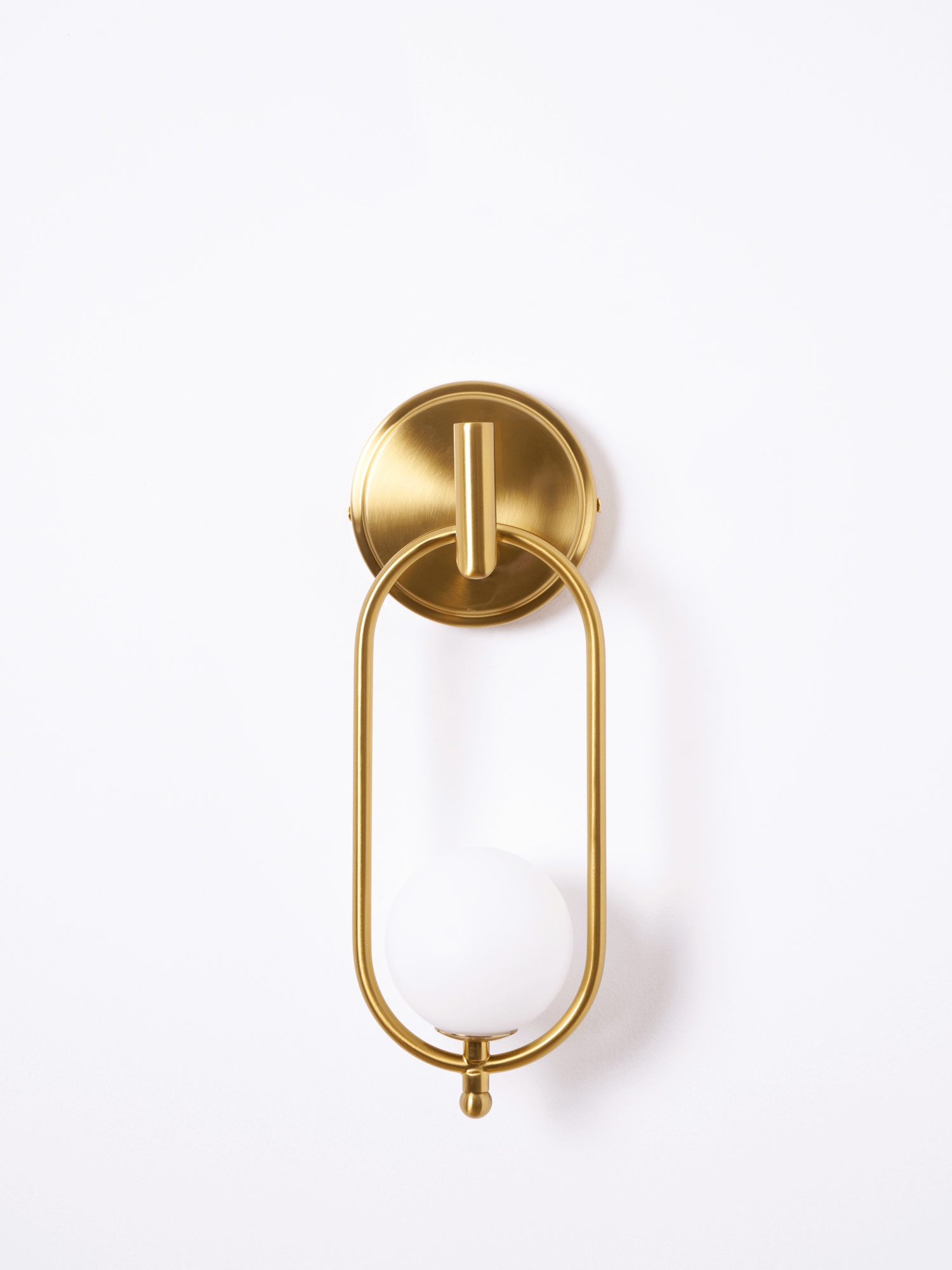 Cumirisra moderne minimalistische wandlamp van messing glas