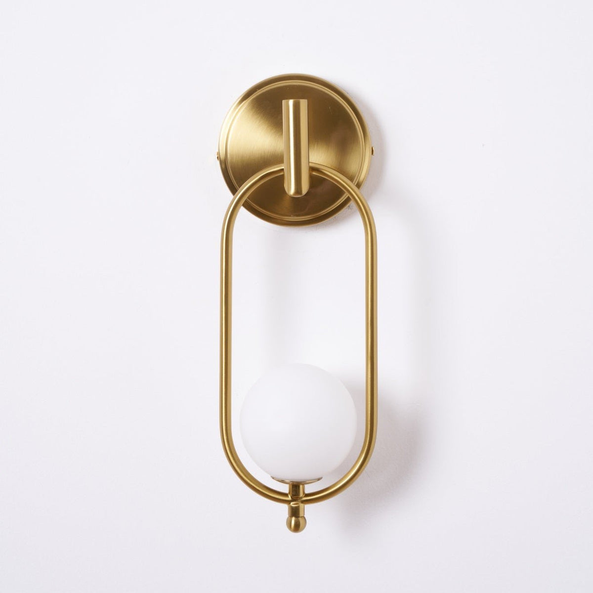 Cumirisra moderne minimalistische wandlamp van messing glas