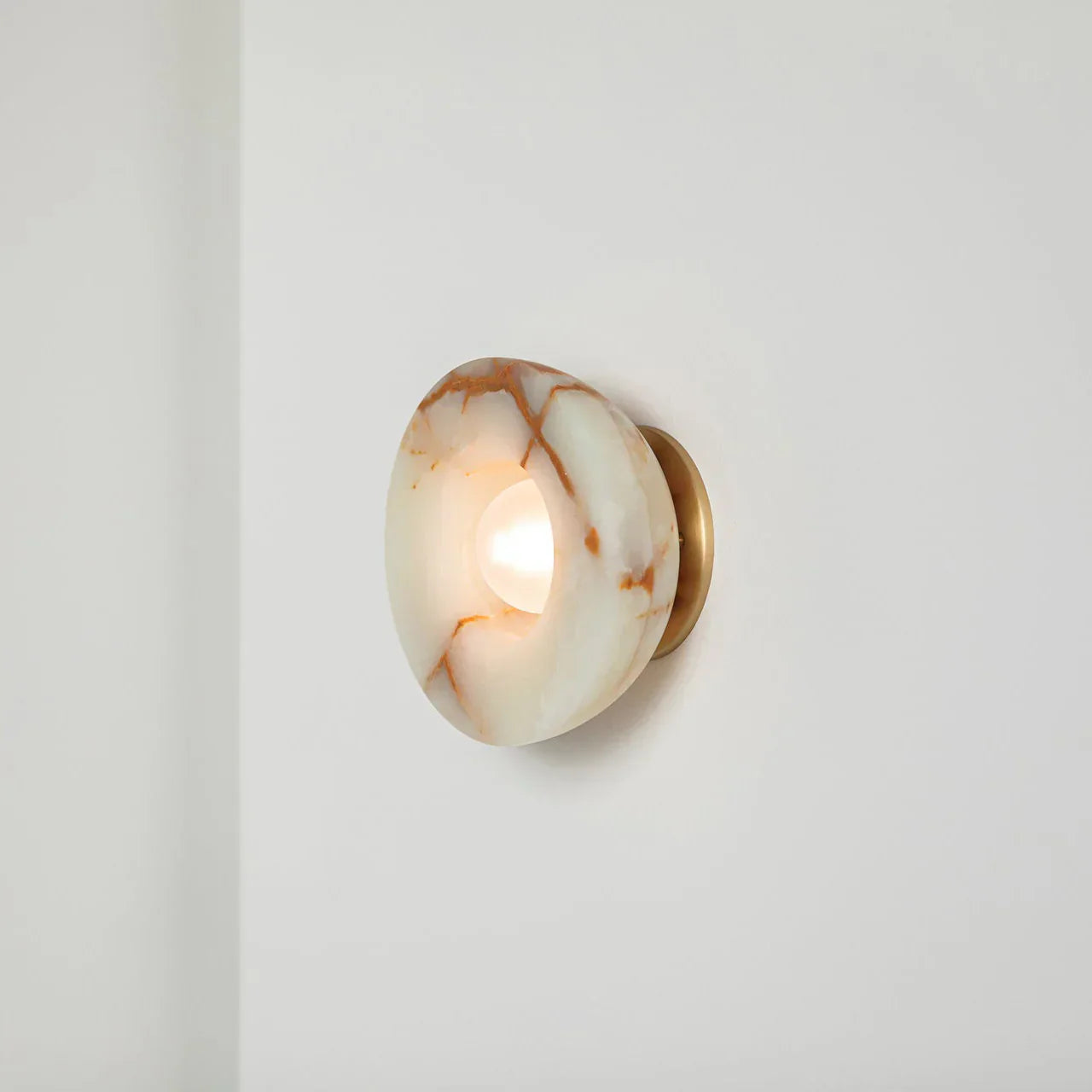 Elif Minimalisme Ongebruikelijk Marmer Metaal Wandlamp Slaapkamer Eetkamer