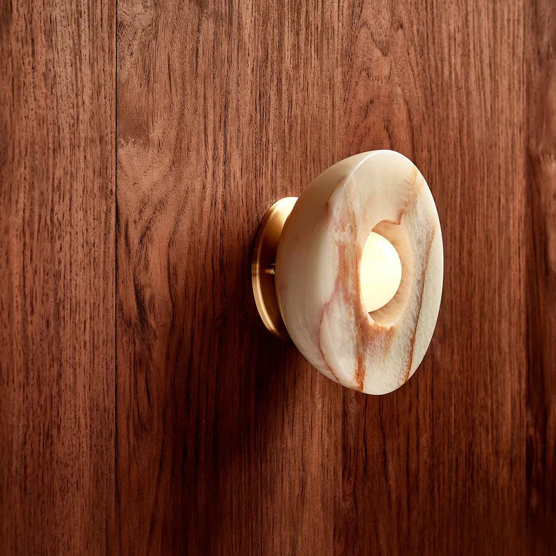 Elif Minimalisme Ongebruikelijk Marmer Metaal Wandlamp Slaapkamer Eetkamer