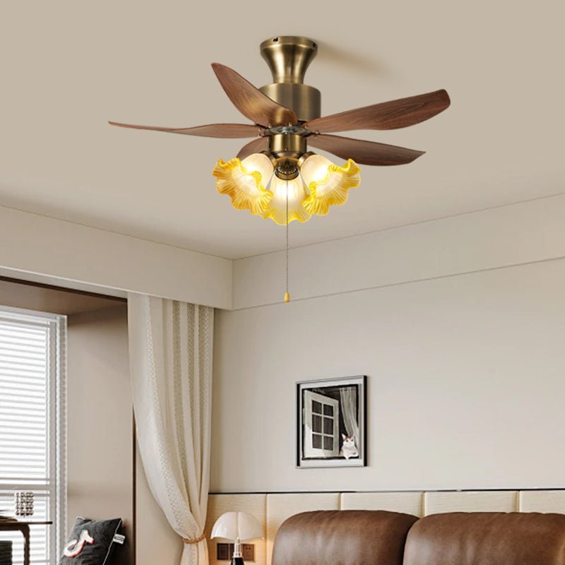 Lysandre plafondventilator met verlichting