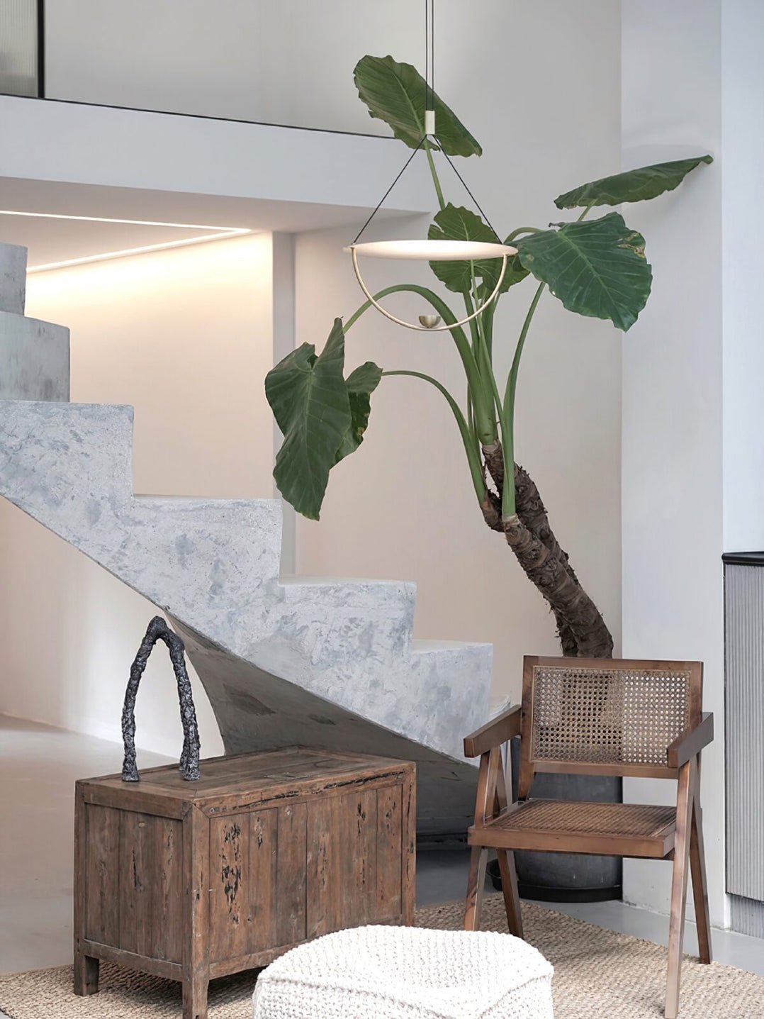 Vecaros Moderne minimalistische hanglamp met schijf