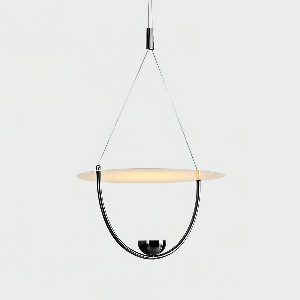 Vecaros Moderne minimalistische hanglamp met schijf