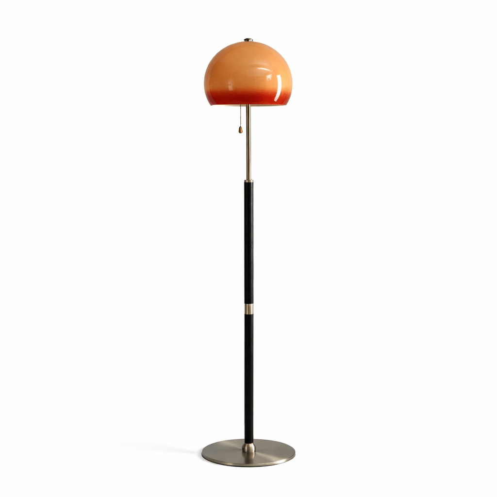 Terielella Amber koepelvormige vloerlamp