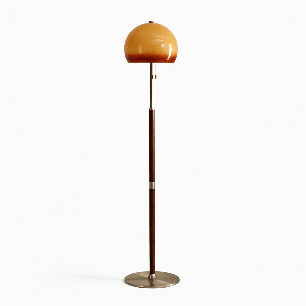 Terielella Amber koepelvormige vloerlamp