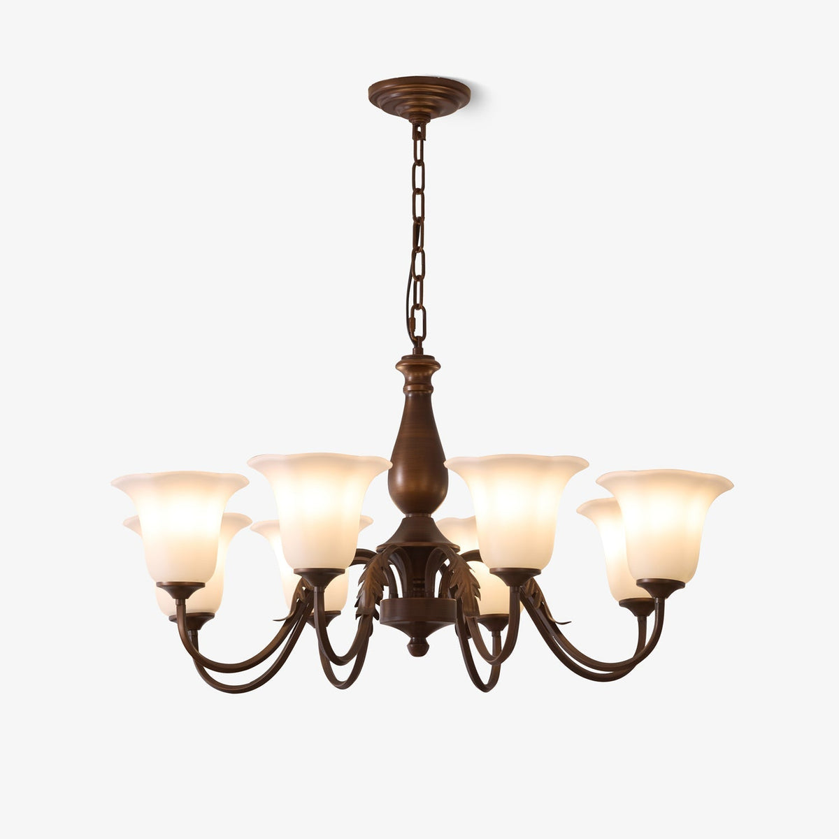Uveleth Traditionele Elegantie glas Kroonluchter