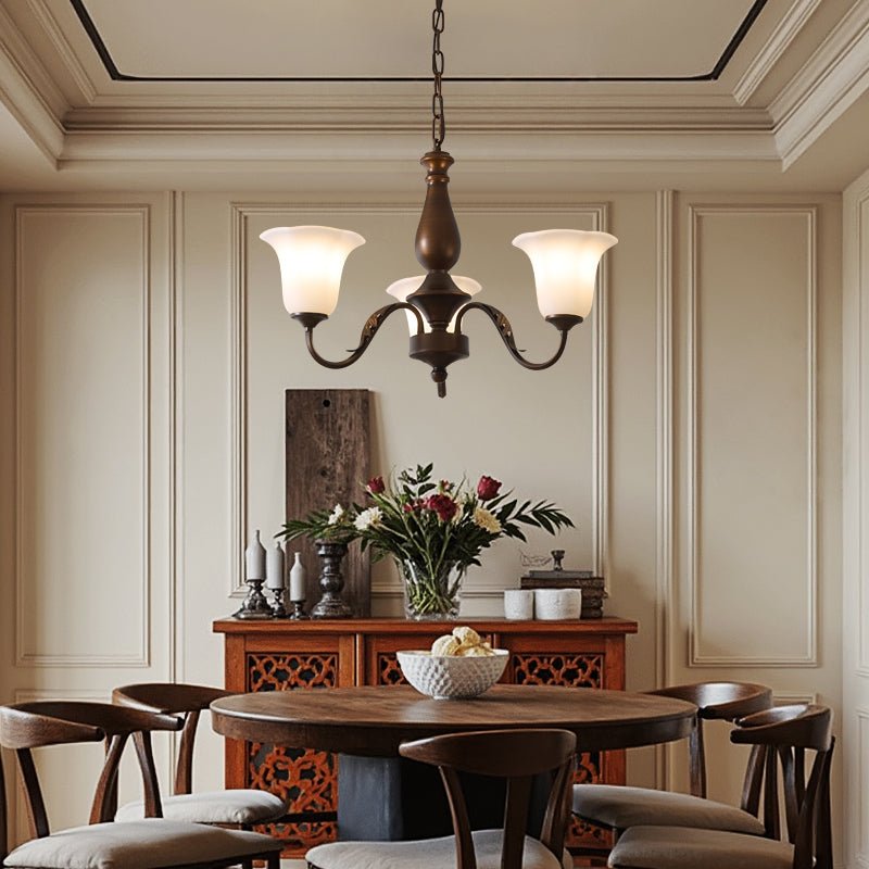 Uveleth Traditionele Elegantie glas Kroonluchter
