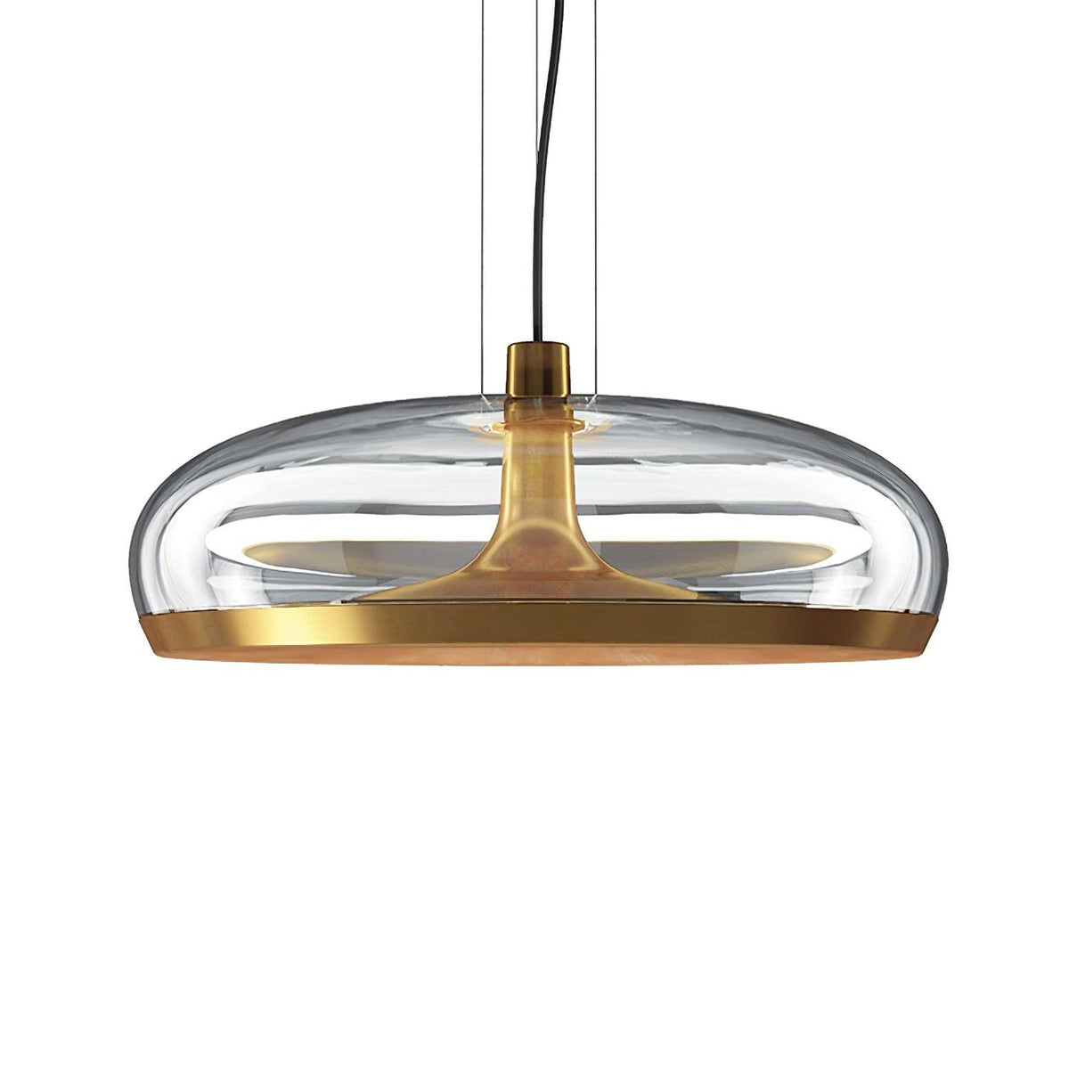 Cotalor Noordse kunst LED glas hanglamp