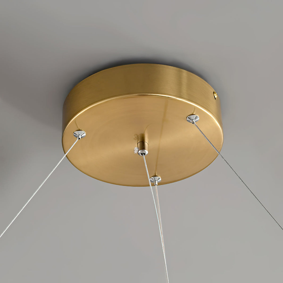 Ostruvys Postmodern luxe messing albasten kroonluchter