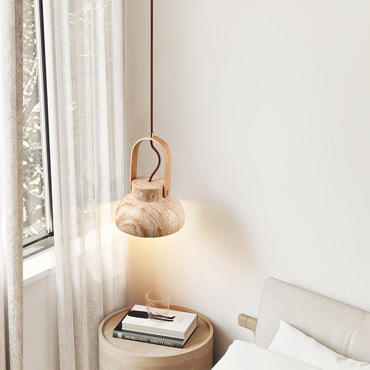 Frix travertin hanglamp