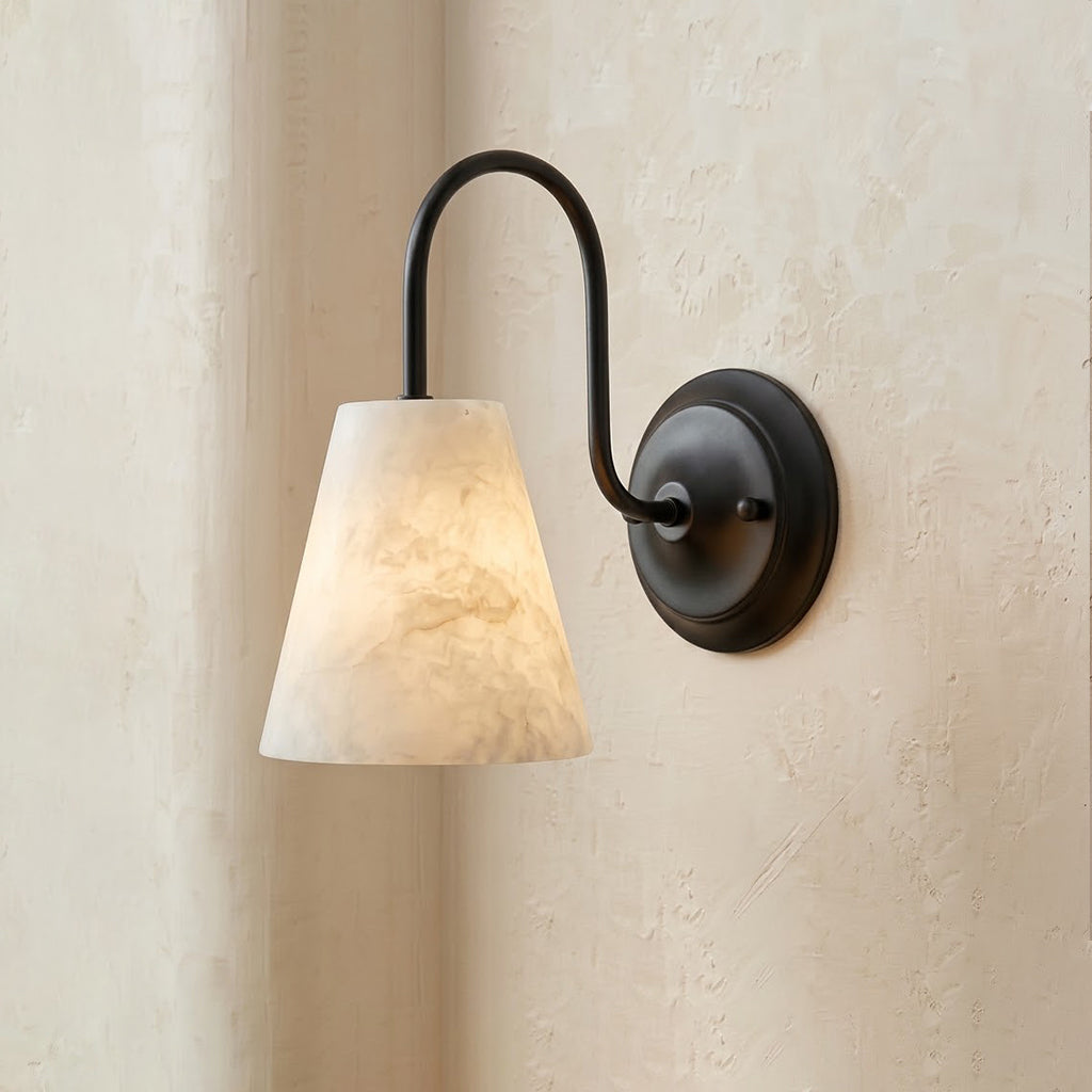 Bexstone Albasten wandlamp