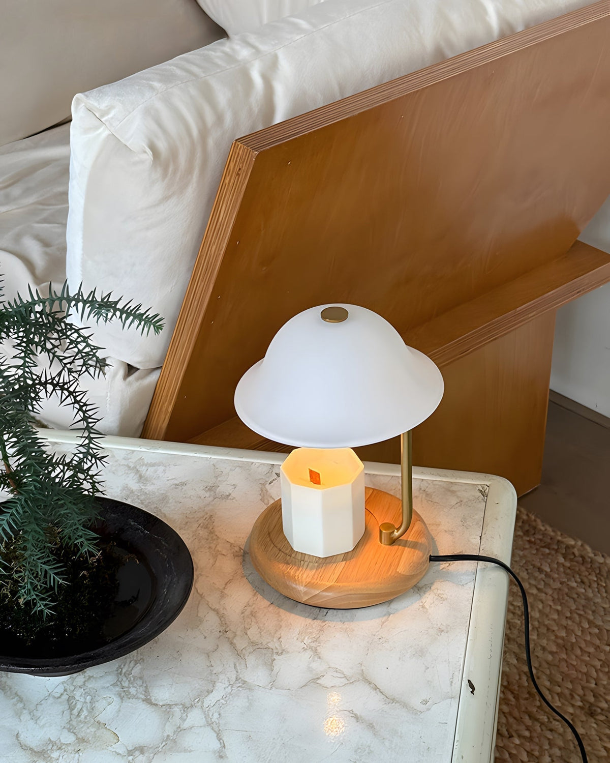 Rivanina kaarsenwarmer lamp