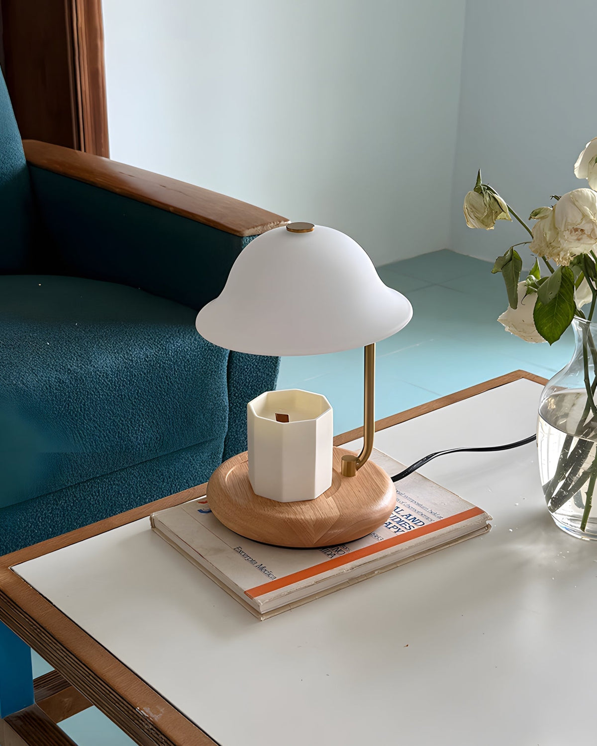 Rivanina kaarsenwarmer lamp