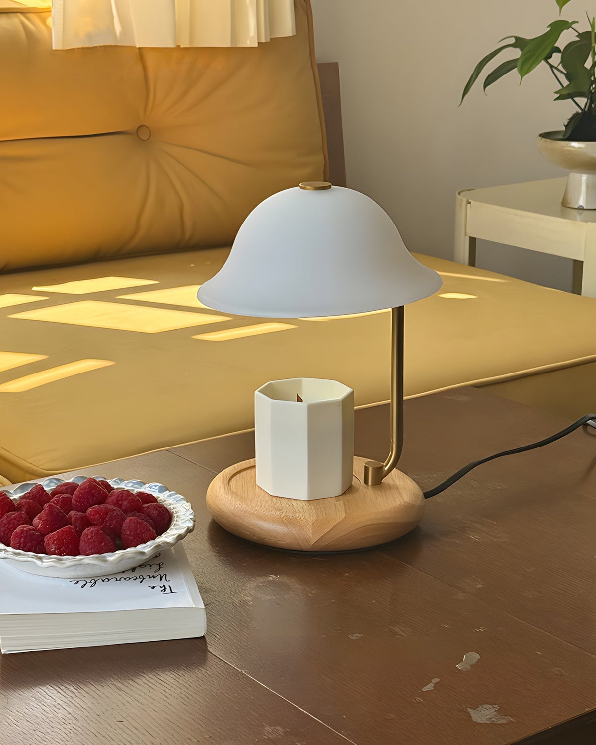 Rivanina kaarsenwarmer lamp