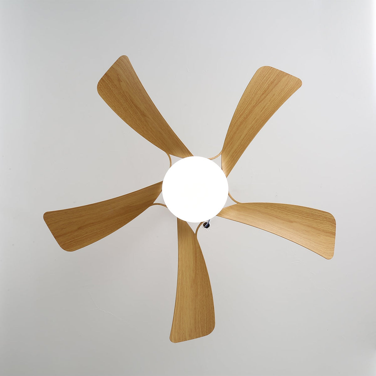 Sylven Moderne plafondventilator met verlichting van hout