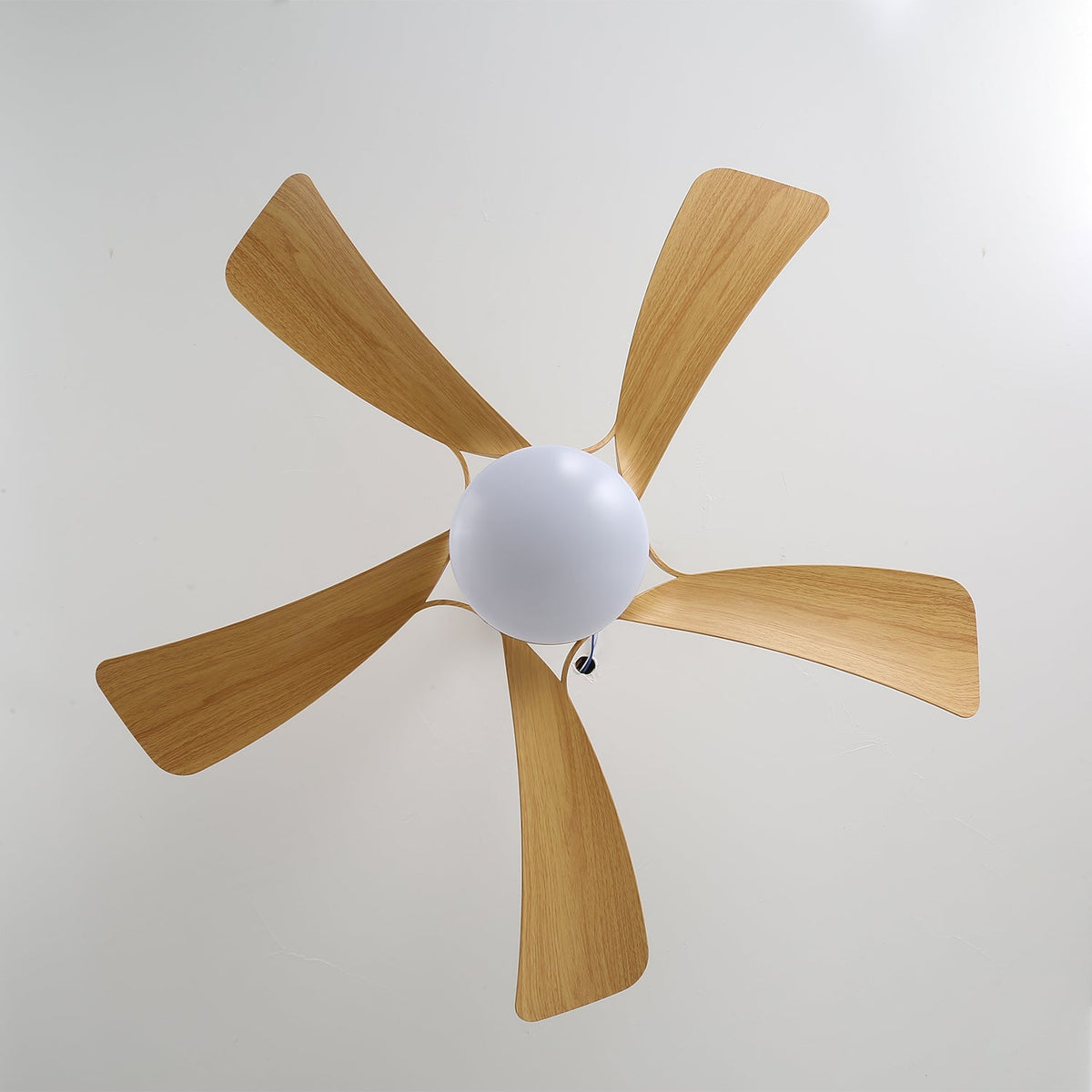 Sylven Moderne plafondventilator met verlichting van hout