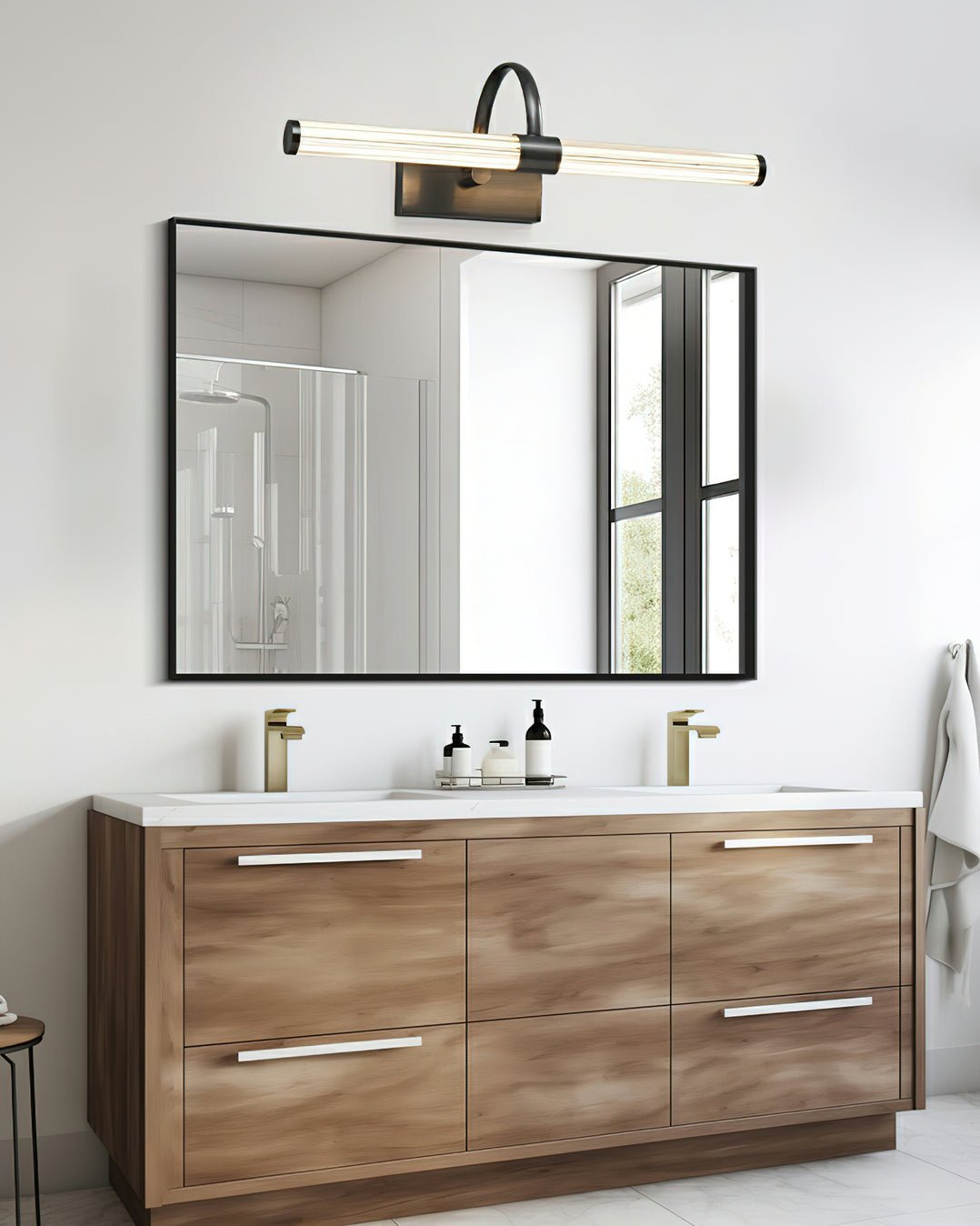 Beryl Moderne minimalistische wandlamp van messing