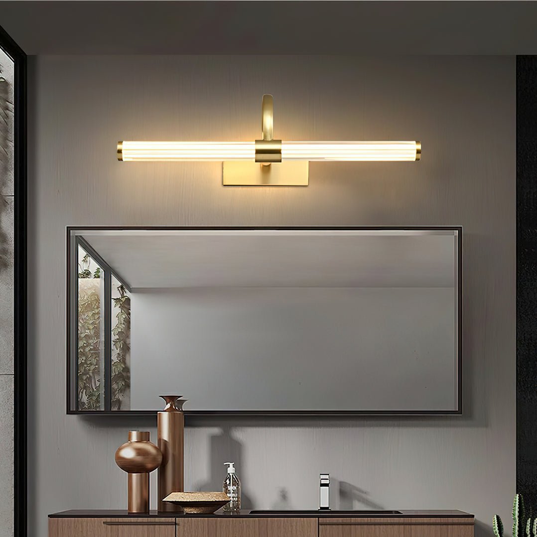 Beryl Moderne minimalistische wandlamp van messing